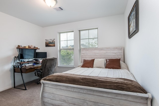 8023 Royal Palm Dr, Fulshear, TX 77441 - carpeted bedroom featuring an office area