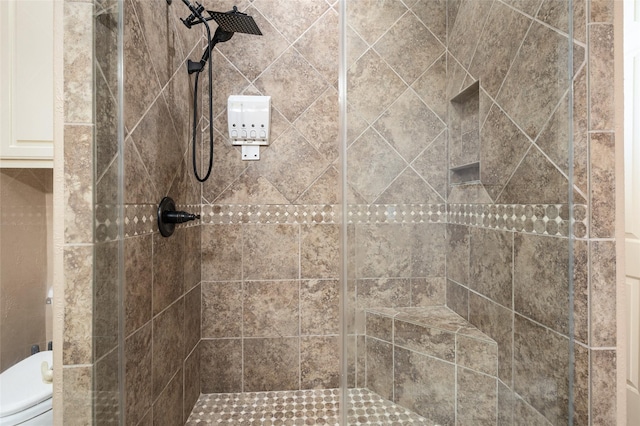 973 Kenlyn Dr, Crystal Beach, TX 77650 - full bathroom featuring a shower stall