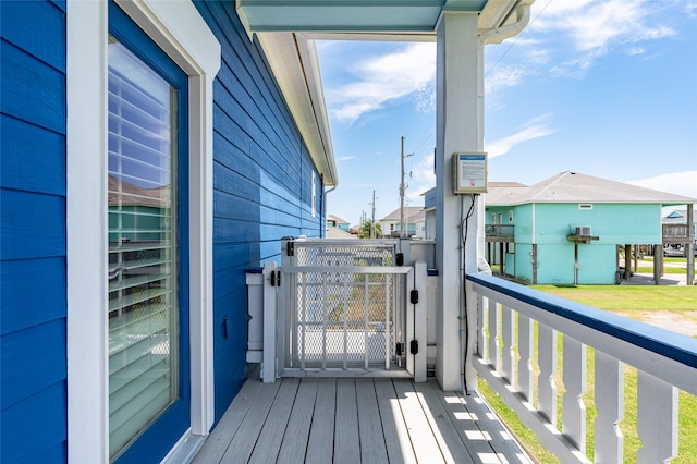 973 Kenlyn Dr, Crystal Beach, TX 77650 - balcony with a residential view