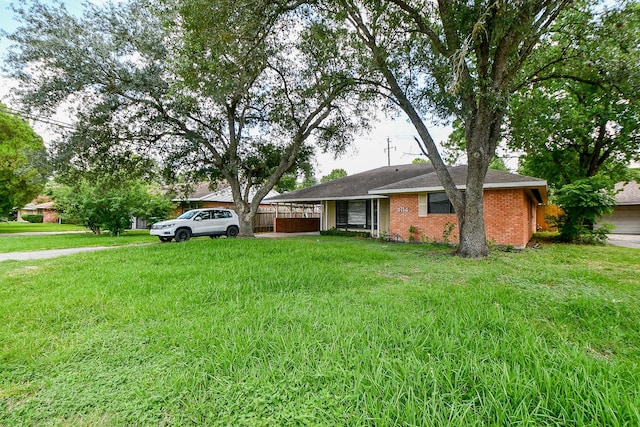 4114 Lemac Dr, Houston, TX 77025 - single story home with brick siding and a front lawn