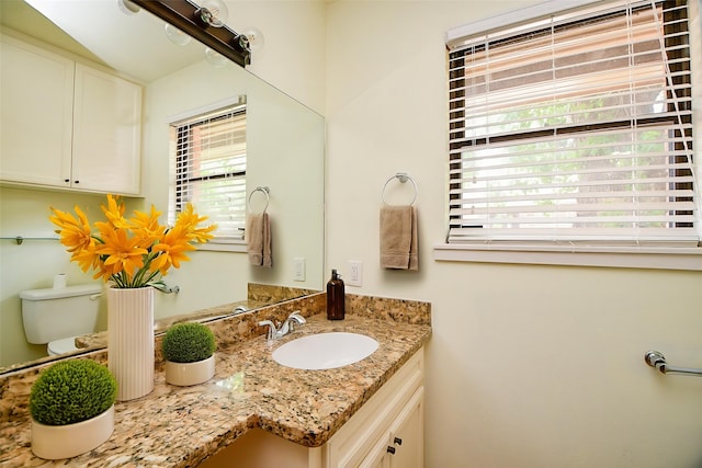 4114 Lemac Dr, Houston, TX 77025 - bathroom featuring vanity and plenty of natural light