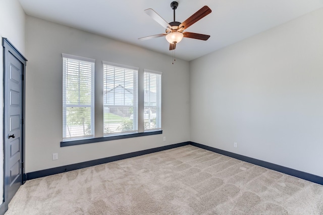 28723 Eden Creek Trl, Fulshear, TX 77441 - unfurnished room featuring ceiling fan and carpet flooring