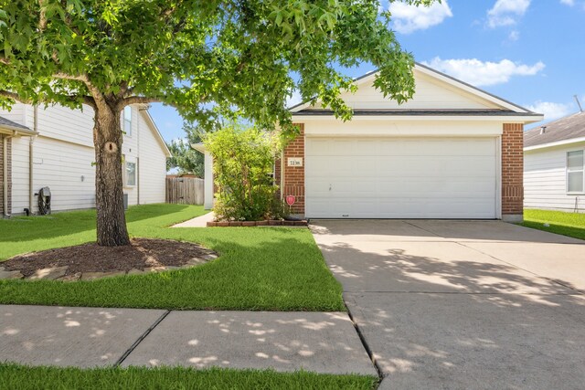 7238 Cypress Prairie Dr, Cypress, TX 77433 - view of front of property with brick siding and concrete driveway