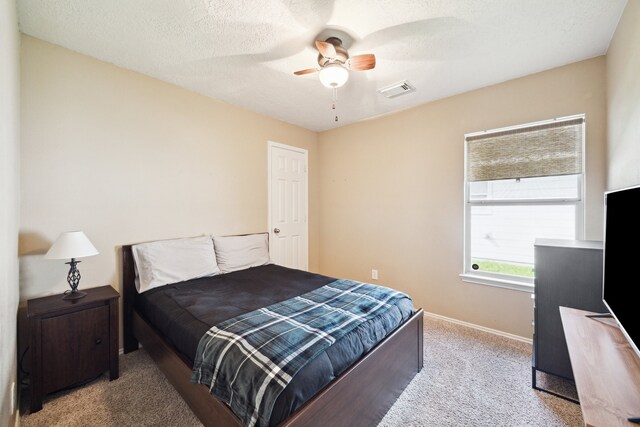 7238 Cypress Prairie Dr, Cypress, TX 77433 - bedroom featuring carpet and a ceiling fan