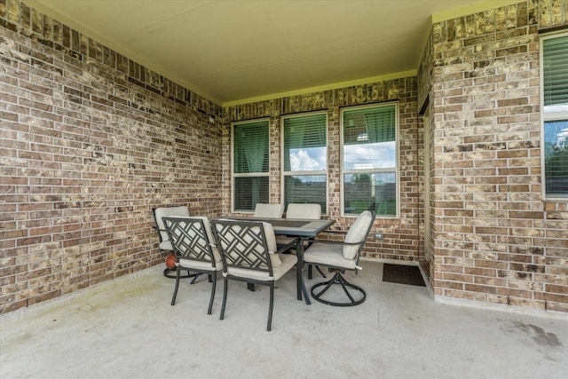 3823 Fleetwood Falls Ln, Spring, TX 77386 - view of patio with outdoor dining area