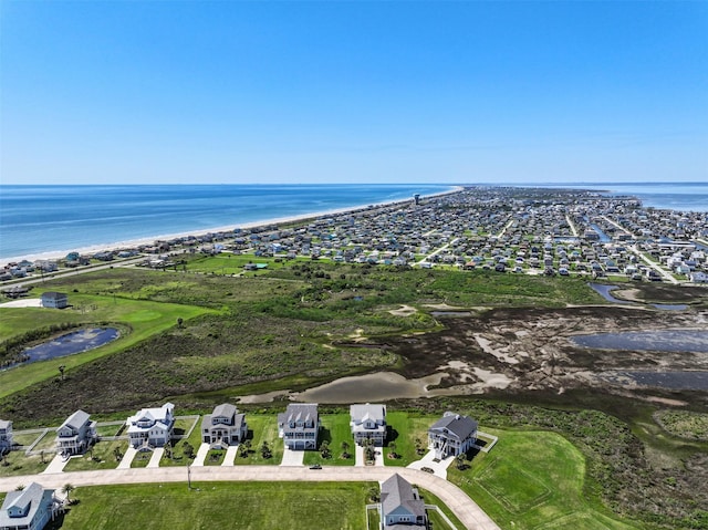 3914 Curlew Dr, Galveston, TX 77554 - bird's eye view of a nearby body of water