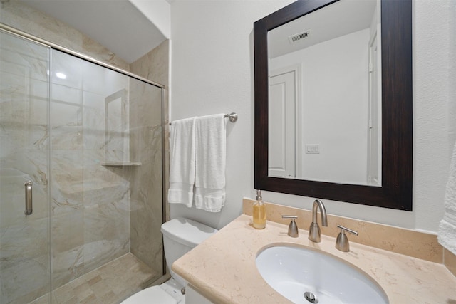 1753 Upland Lks, Houston, TX 77043 - full bathroom featuring vanity and a shower stall