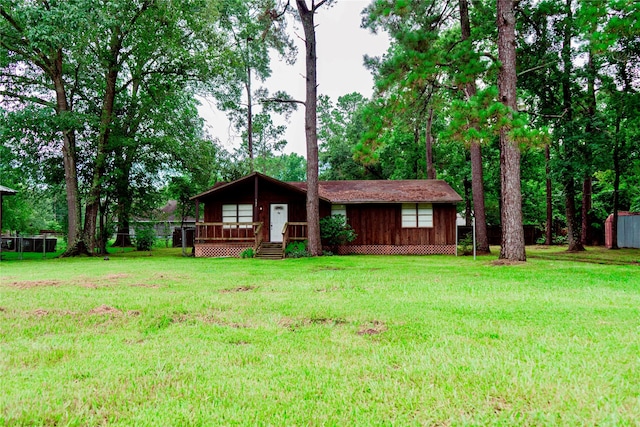 507 Elk Dr, Crosby, TX 77532 - single story home with a front yard