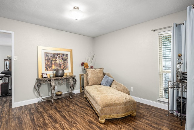 5427 Cairnleigh Dr, Houston, TX 77084 - sitting room with wood finished floors