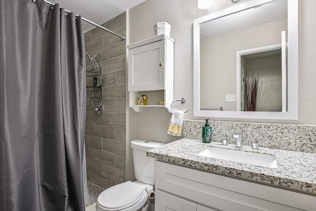 5427 Cairnleigh Dr, Houston, TX 77084 - full bathroom featuring vanity and a shower stall