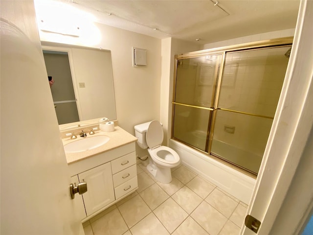 14777 Wunderlich Dr Unit 2404, Houston, TX 77069 - full bath featuring tile patterned flooring, bath / shower combo with glass door, and vanity