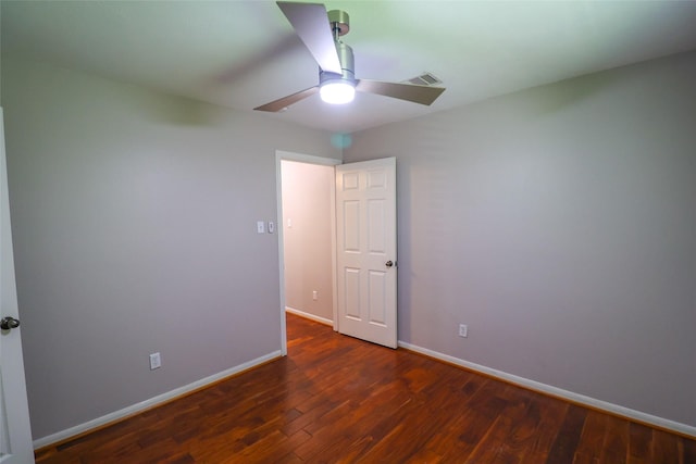 1515 Saulnier St, Houston, TX 77019 - unfurnished room featuring ceiling fan and wood finished floors