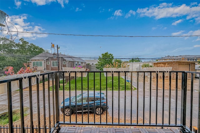 5331 Nolda St Unit A, Houston, TX 77007 - gate with a lawn and a residential view