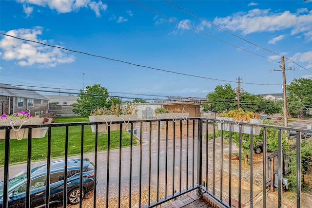 5331 Nolda St Unit A, Houston, TX 77007 - view of balcony