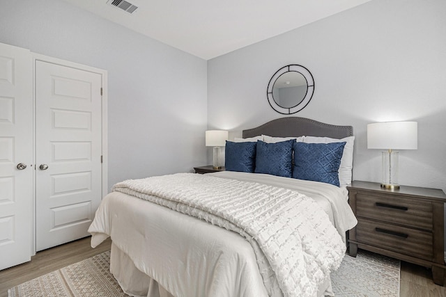 9311 Noel St, Houston, TX 77033 - bedroom with wood finished floors