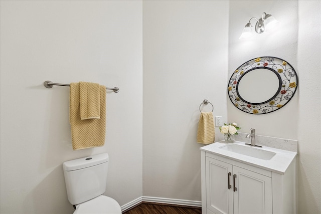 25207 Oak Star Dr, Spring, TX 77389 - bathroom featuring vanity and wood finished floors