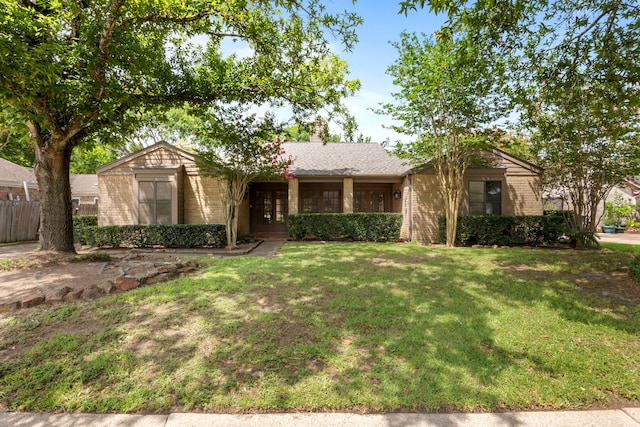 1406 Diana Ct, Houston, TX 77062 - ranch-style home with brick siding and a chimney