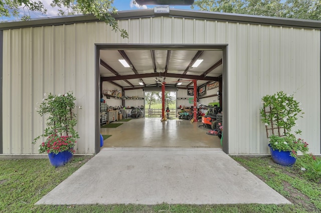 28540 Lynnwood Ln, Hempstead, TX 77445 - view of detached garage