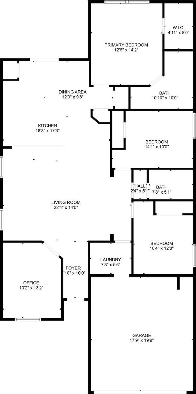 6707 Enchanted Crest Dr, Katy, TX 77449 - view of floor plan / room layout