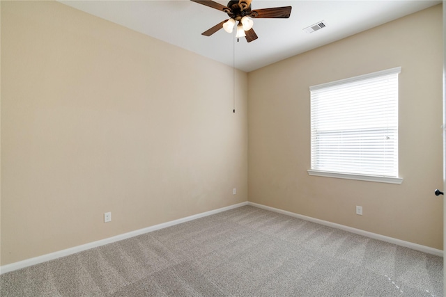 38 Tallgrass Way, Spring, TX 77389 - carpeted empty room with ceiling fan and baseboards