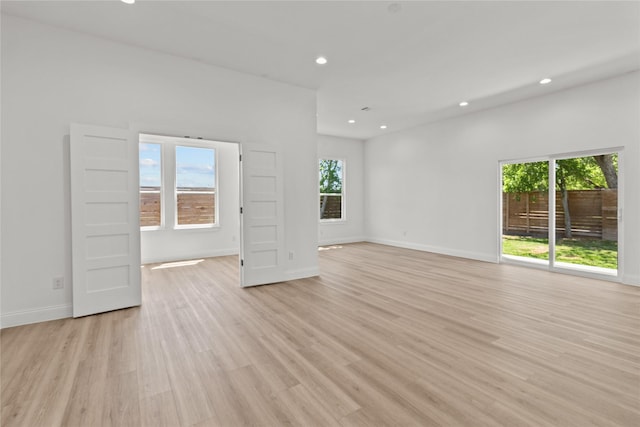 4102 Kewanee St, Houston, TX 77051 - spare room featuring light wood finished floors and recessed lighting