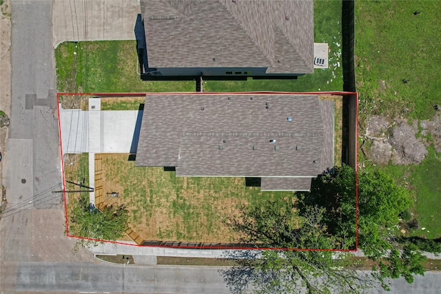 4102 Kewanee St, Houston, TX 77051 - view of subject property with property parcel outlined