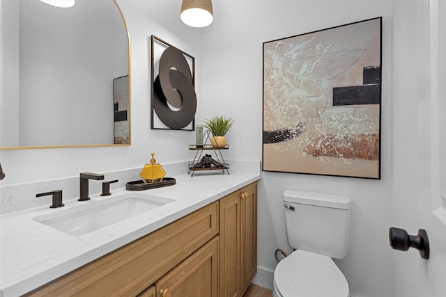 825 Rd 5501, Cleveland, TX 77327 - bathroom with vanity and toilet