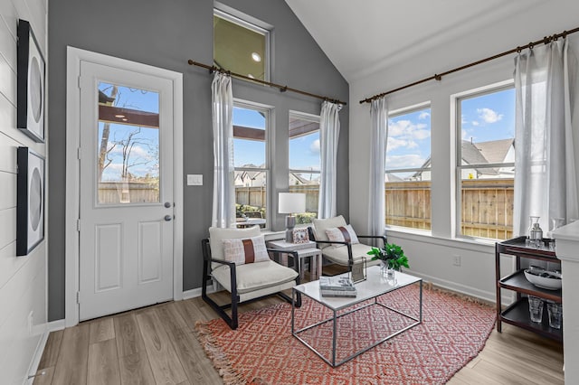 10502 William Park Dr, Missouri City, TX 77459 - sunroom featuring lofted ceiling and healthy amount of natural light