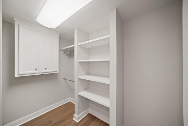 5135 Loch Lomond Dr, Houston, TX 77096 - spacious closet with dark wood-type flooring