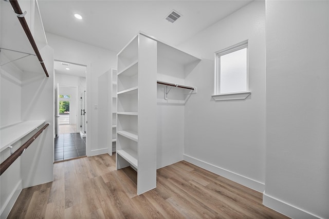 4517 Teton St, Houston, TX 77051 - walk in closet with light wood-type flooring