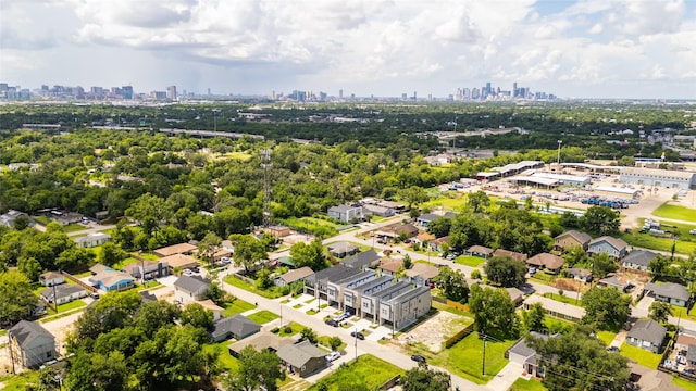 4517 Teton St, Houston, TX 77051 - drone / aerial view of city skyline
