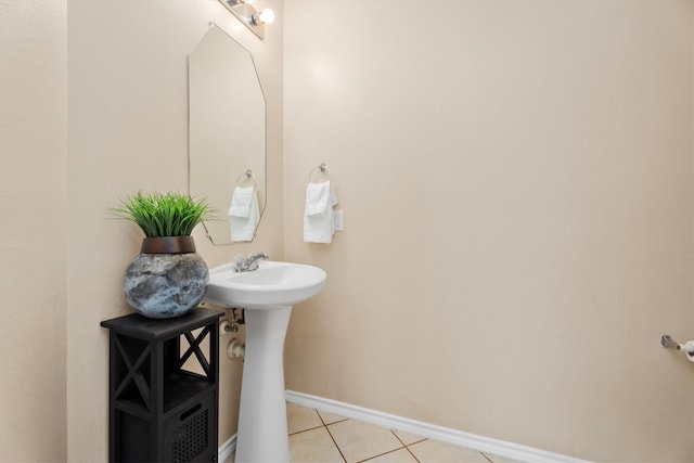 15026 Sunset Creek Dr, Humble, TX 77396 - bathroom with tile patterned flooring and baseboards