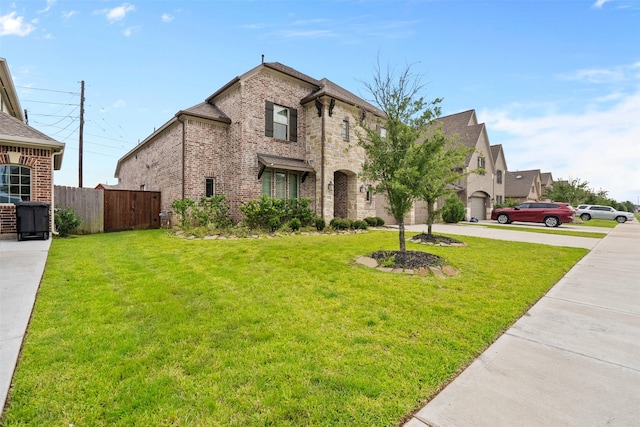 27915 Round Moon Ln, Katy, TX 77494 - view of front of home with brick siding and concrete driveway