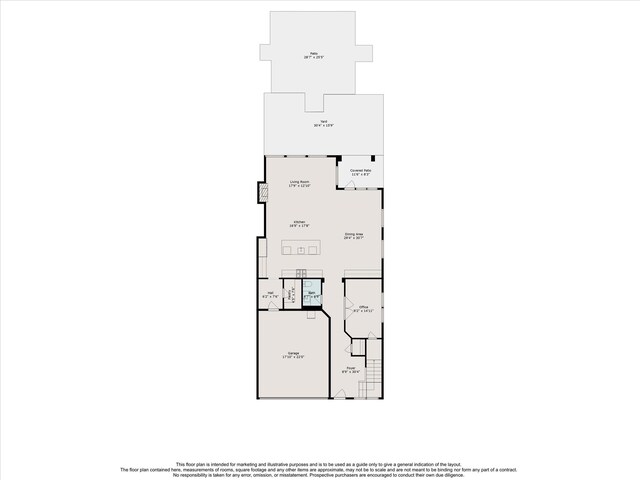 712 E 14th St, Houston, TX 77008 - view of floor plan / room layout