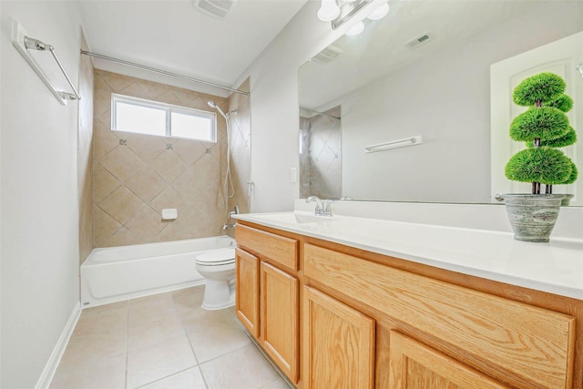 20311 Towering Cypress Dr, Cypress, TX 77433 - full bath featuring tile patterned flooring, vanity, and shower / tub combination