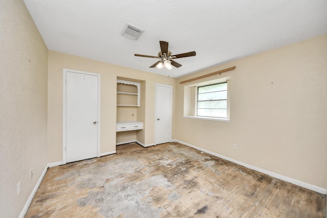30718 N Cripple Creek Dr, Magnolia, TX 77354 - unfurnished bedroom featuring two closets and ceiling fan