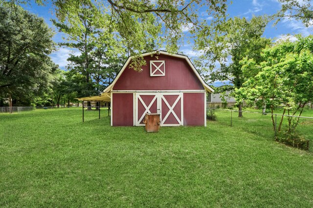 30718 N Cripple Creek Dr, Magnolia, TX 77354 - view of barn
