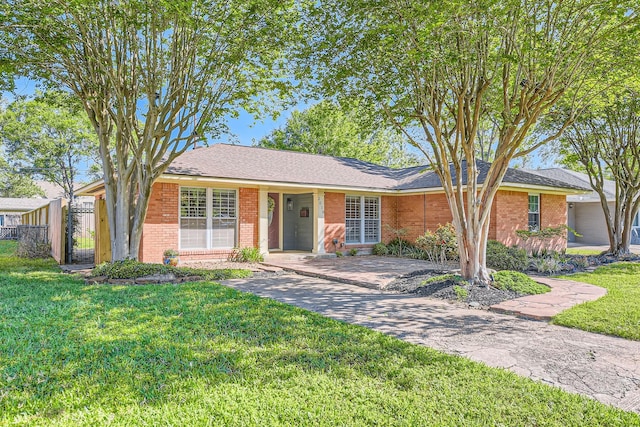 2018 Wakefield Dr, Houston, TX 77018 - single story home featuring brick siding