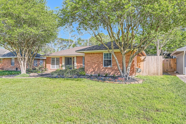2018 Wakefield Dr, Houston, TX 77018 - single story home with brick siding and roof with shingles