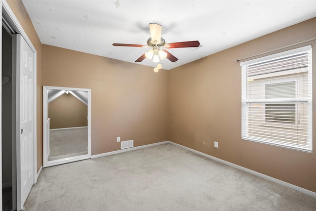 4838 Fair Oak Dale Ln, Humble, TX 77346 - spare room featuring carpet flooring and ceiling fan
