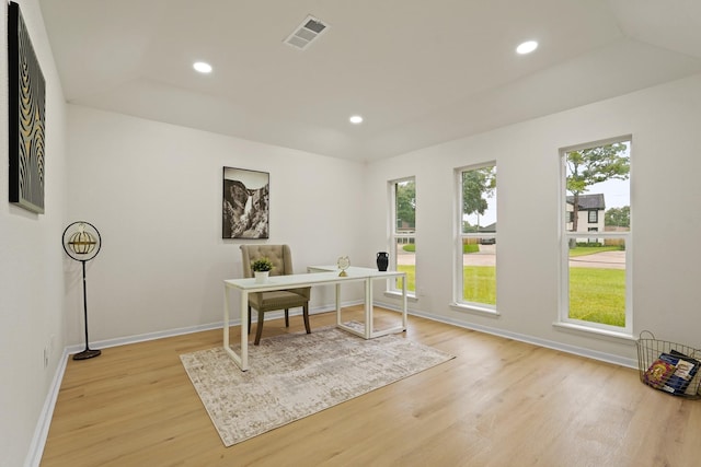 3351 S Sutton Sq, Stafford, TX 77477 - office space featuring light wood finished floors and recessed lighting