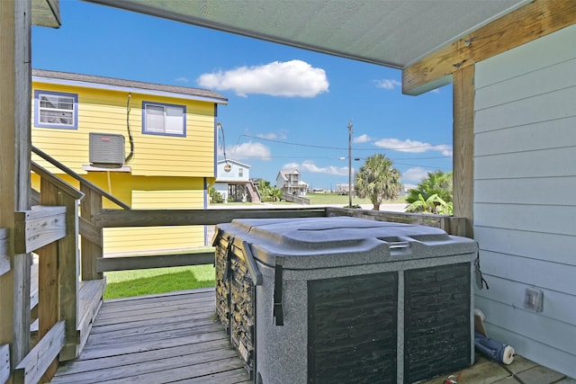 206 Galleon Dr, Freeport, TX 77541 - view of deck