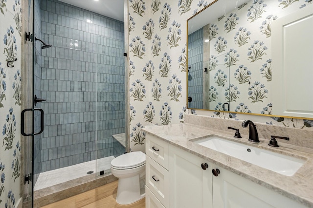 2006 Chantilly Ln, Houston, TX 77018 - full bath with vanity and a stall shower