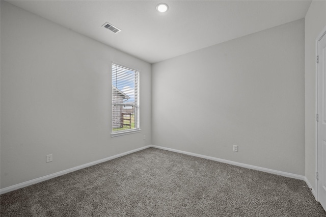 132 Big Sandy Ln, Anahuac, TX 77514 - carpeted empty room with baseboards and recessed lighting