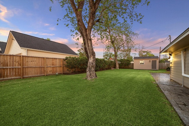 9222 Bronco Dr, Houston, TX 77055 - fenced backyard featuring a shed