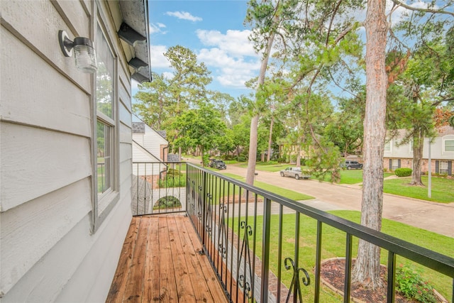 5330 Boyce Springs Dr, Houston, TX 77066 - view of balcony