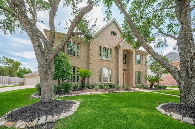 24922 Falcon Hollow Ln, Katy, TX 77494 - view of front of property with brick siding