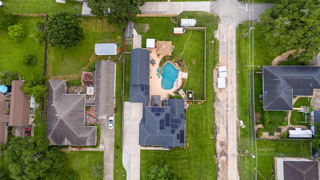 1201 Coryell St, League City, TX 77573 - aerial view of a pool