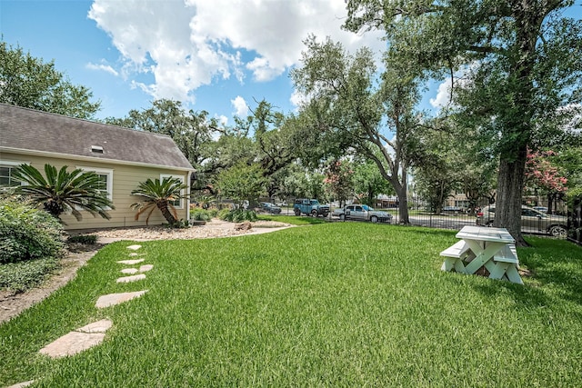 826 Heights Blvd, Houston, TX 77007 - view of yard