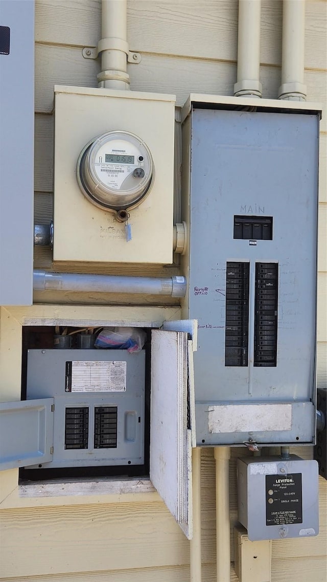 826 Heights Blvd, Houston, TX 77007 - utility room with electric meter and electric panel